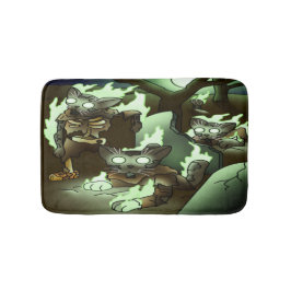 Halloween Zombie Cats Badrumsmatta