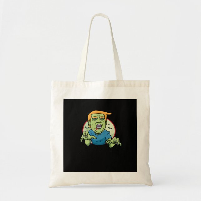 Halloween Zombie Funny Classic Tygkasse (Framsidan)