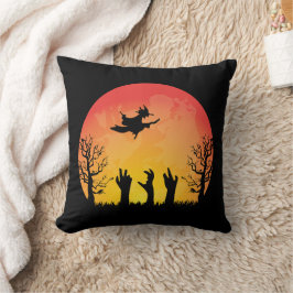 Halloween Zombie Händer Kudde