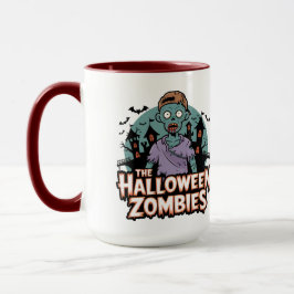 Halloween Zombie House Mugg
