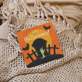 Halloween Zombie Julkort