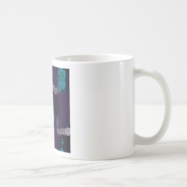 halloween zombie kaffemugg (Höger)