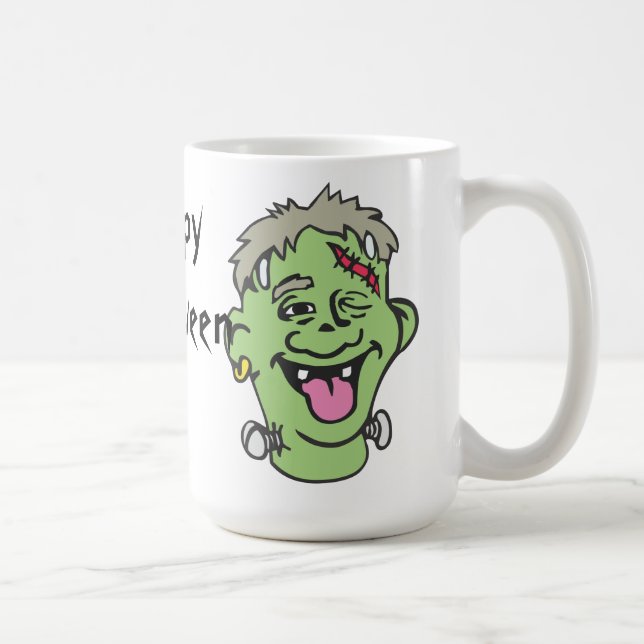 Halloween Zombie Kaffemugg (Höger)