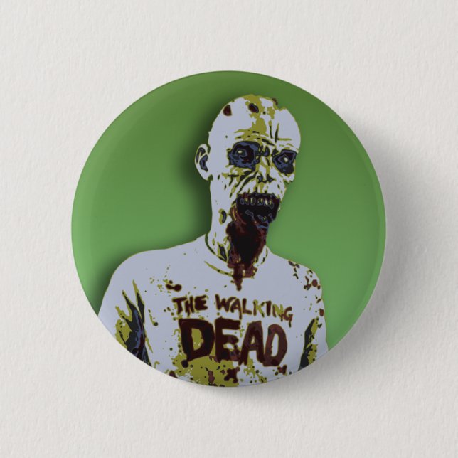 Halloween Zombie Knapp (Framsida)