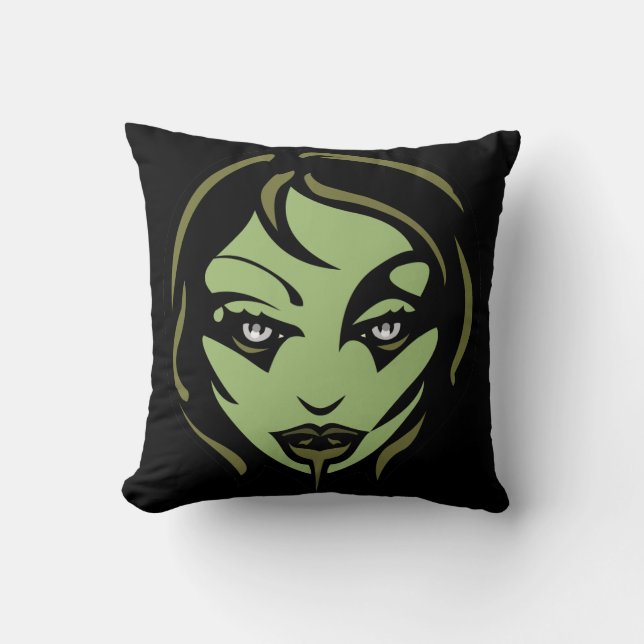 Halloween Zombie Pillow presenterar Halloween Deco Kudde (Framsida)