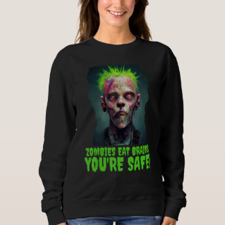 Halloween Zombie Punk Horror Poster Party Costume T Shirt