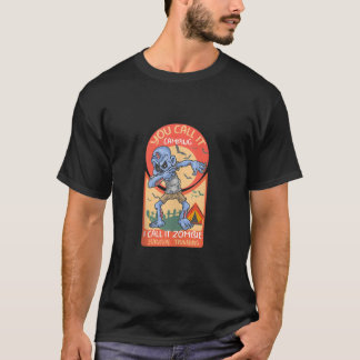 Halloween Zombie Survival Training Funny Costume T Shirt