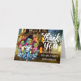 Halloween zombie-tema barn TACK 