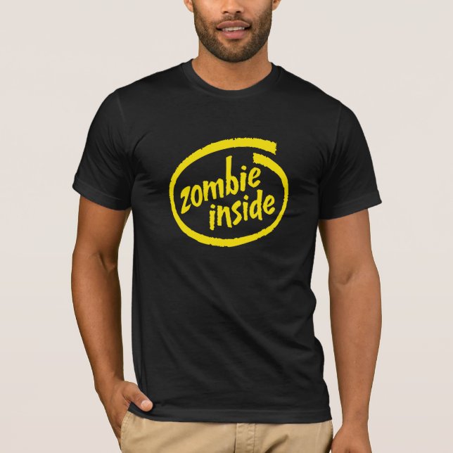 Halloween Zombie Torn Clothing Tee (Framsida)