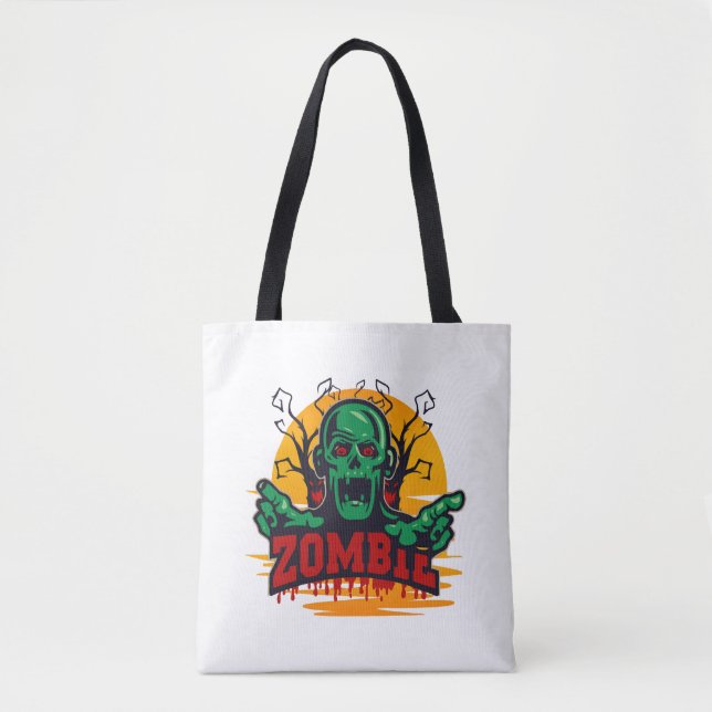 halloween zombie tygkasse (Framsida)