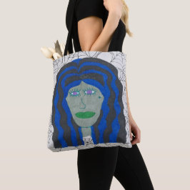 Halloween Zombie Woman Tygkasse