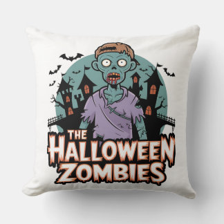 Halloween Zombies Home Dekorativ kudde: Spooky New Kudde