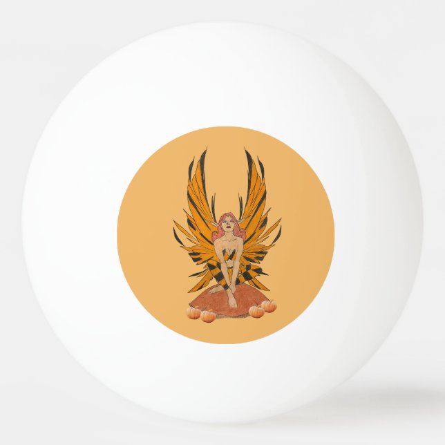 Halloweenälva Pingisboll (Framsidan)