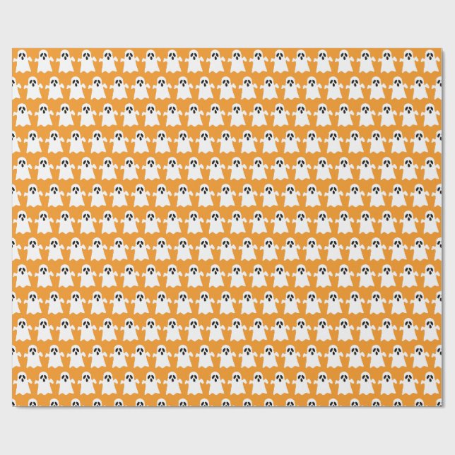 Halloweenande Presentpapper (Platt)