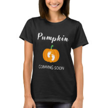 Halloweenannonsering för graviditet med pumpa