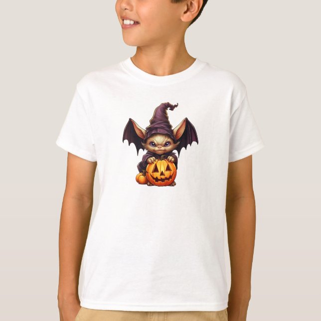halloweendag - spöket party t shirt (Framsida)