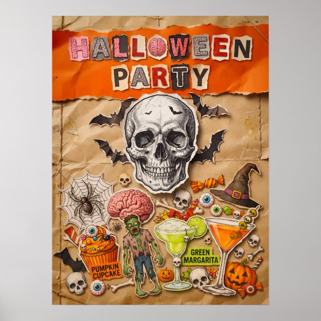 Halloweenfest Affisch (Framsidan)