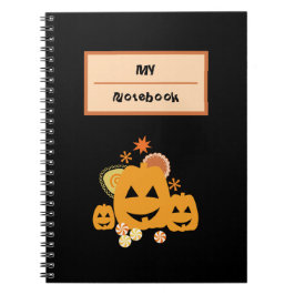 Halloweenfest Anteckningsbok