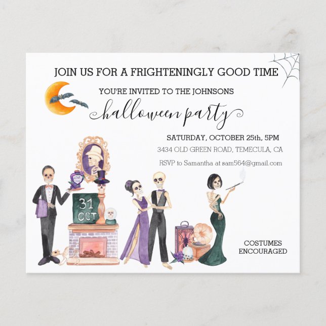 Halloweenfest Budget Stomme  (Framsida)