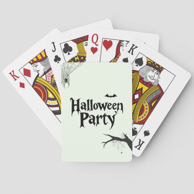 Halloweenfest Casinokort (Baksidan)