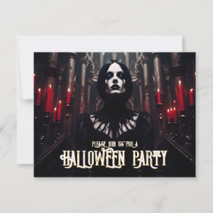 Halloweenfest – Gotisk Mörk Inbjudan