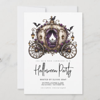 Halloweenfest Inbjudan