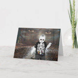 Halloweenfest Inbjudan. Kort