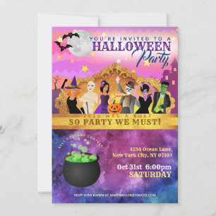 Halloweenfest Inbjudningar