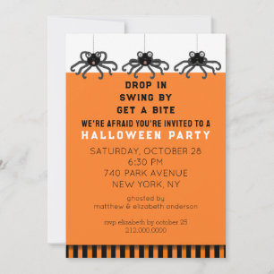 Halloweenfest Inbjudningar
