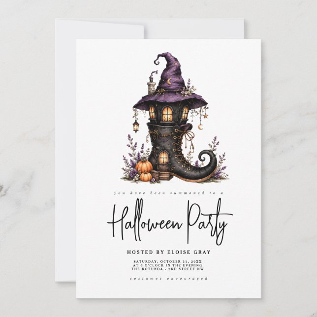 Halloweenfest Invitation (Framsida)