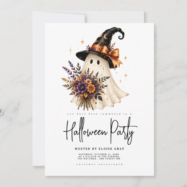 Halloweenfest Invitation (Framsida)