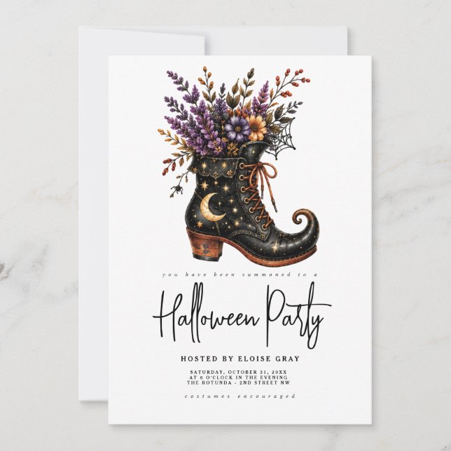 Halloweenfest Invitation (Framsida)