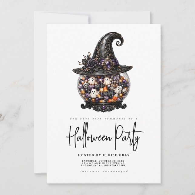 Halloweenfest Invitation (Framsida)