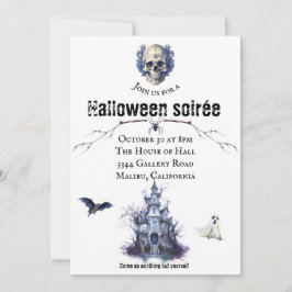 Halloweenfest Invitation Inbjudningar