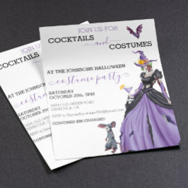 Halloweenfest Klänningar Cocktail Drottningprinses