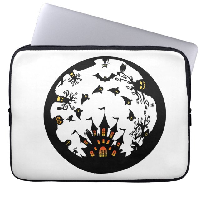 Halloweenfest Laptop Fodral (Framsidan)