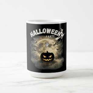 Halloweenfest Månad Pumpa Spöke Vintage Halloween Magisk Mugg