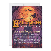 Halloweenfest med Haunted Moon-dräkt Party Trender