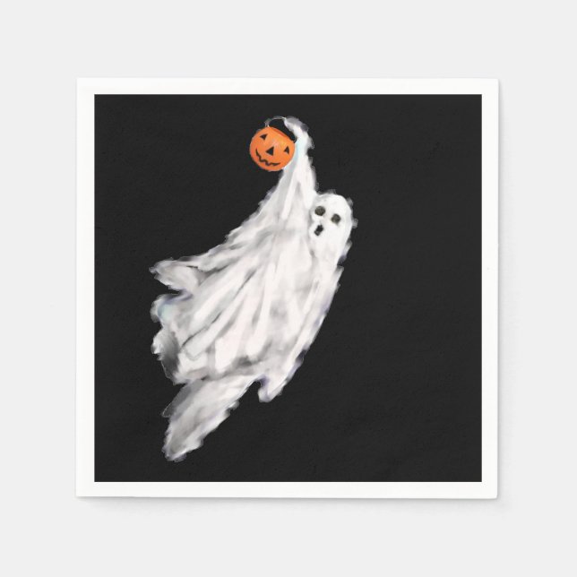 Halloweenfest Pappersservett (Framsidan)