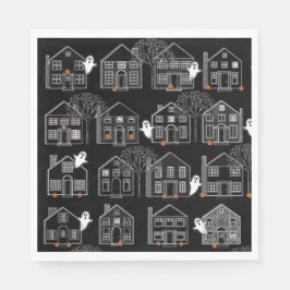 Halloweenfest Pappersservett