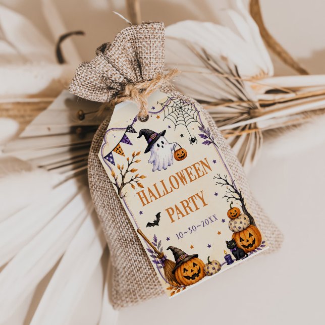 Halloweenfest Presentetikett (Skapare uppladdad)