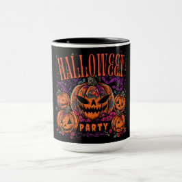 Halloweenfest Pumpa ,Skrämmande Jack O Lantern Mugg