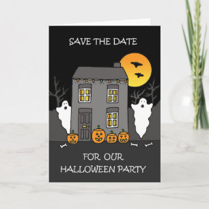 Halloweenfest Spara datumet  Kort