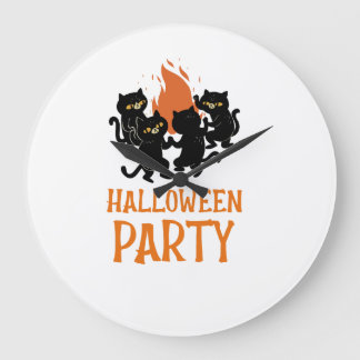Halloweenfest Stor Klocka