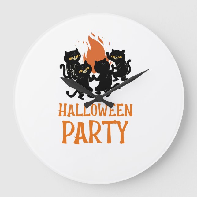 Halloweenfest Stor Klocka (Framsida)