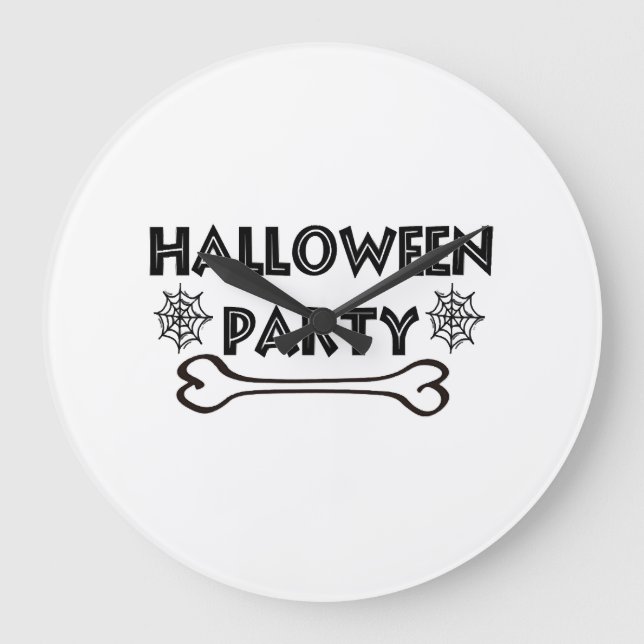 Halloweenfest Stor Klocka (Framsida)