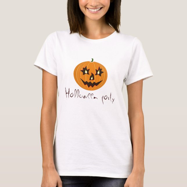 Halloweenfest Tee Shirt (Framsida)