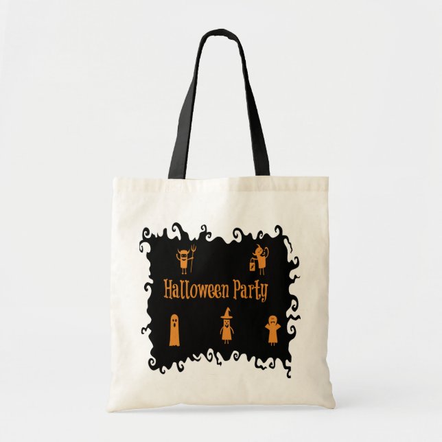 Halloweenfest Toteväska Tygkasse (Framsidan)