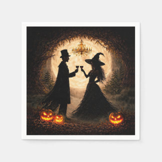 Halloweenfest Vin Tematisk Pappersservett