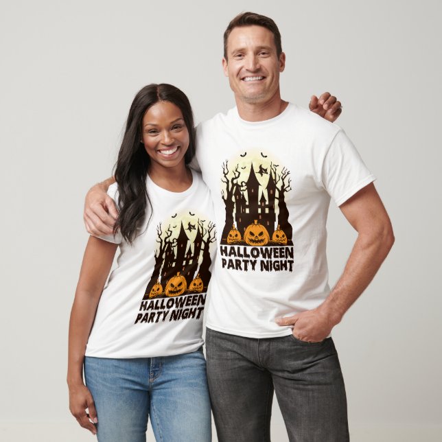 Halloweenfestnatt T Shirt (Unisex)